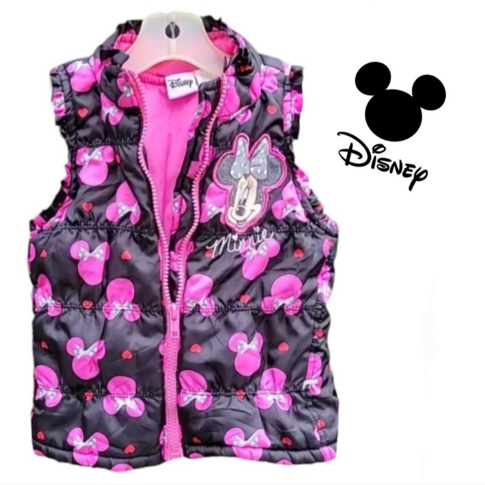 Disney Quilted Minnie Mouse Puffer Vest